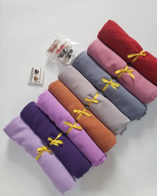 BUNDLE OF 8 GEORGETTE